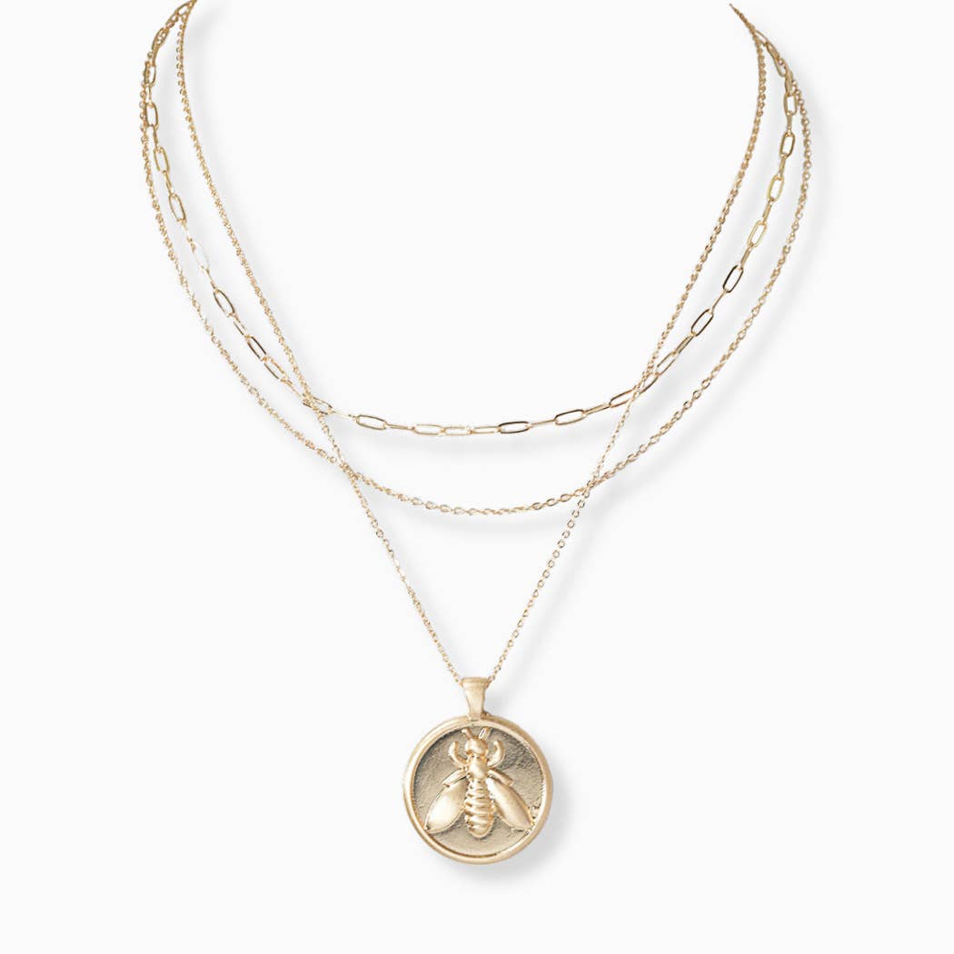 Queen Bee Layered Necklace