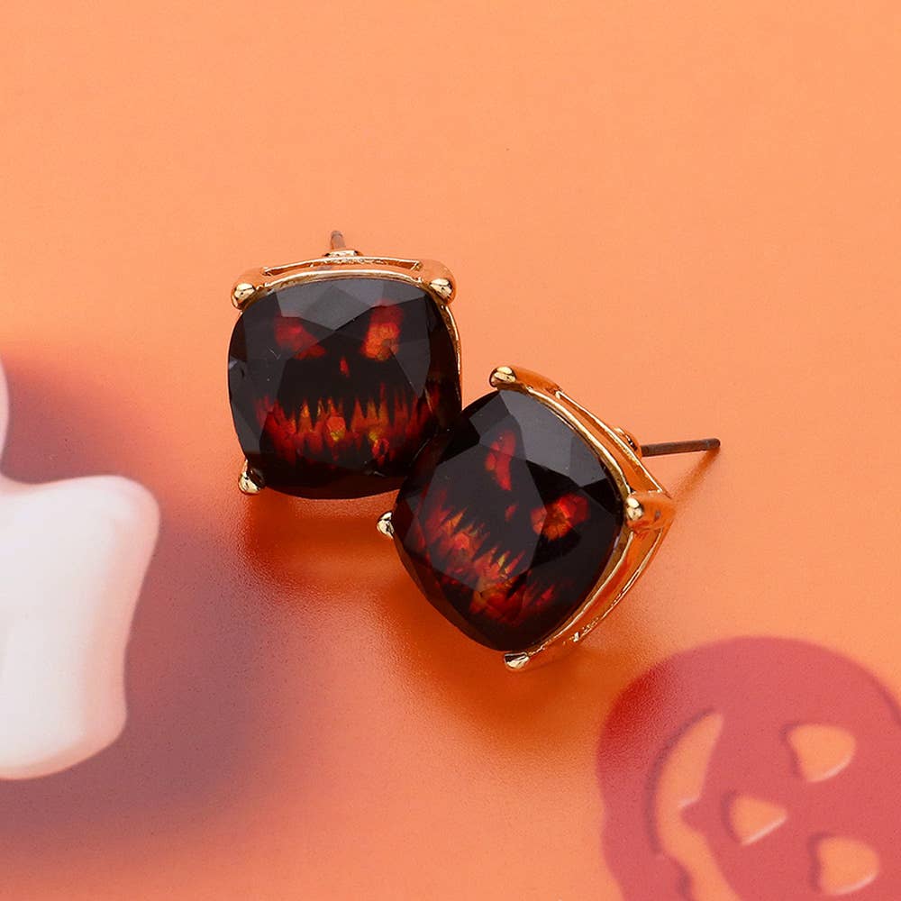 Jack-O’-Glam Stud Earrings