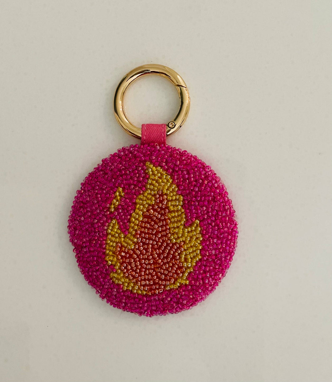 The Heat Wave Beaded Keychain