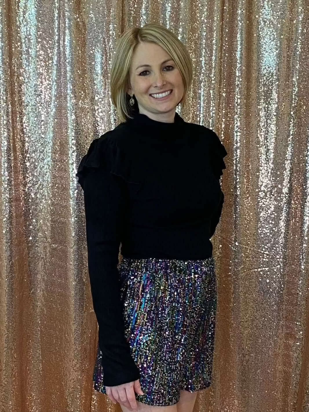 Black as Night Top - Lolo Viv Boutique