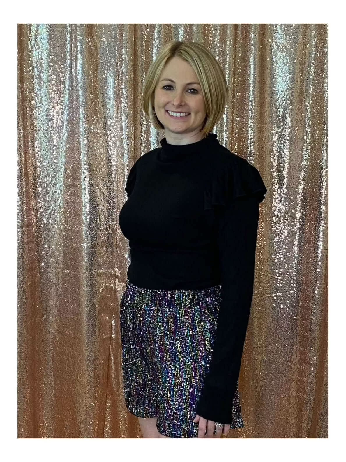 Black as Night Top - Lolo Viv Boutique