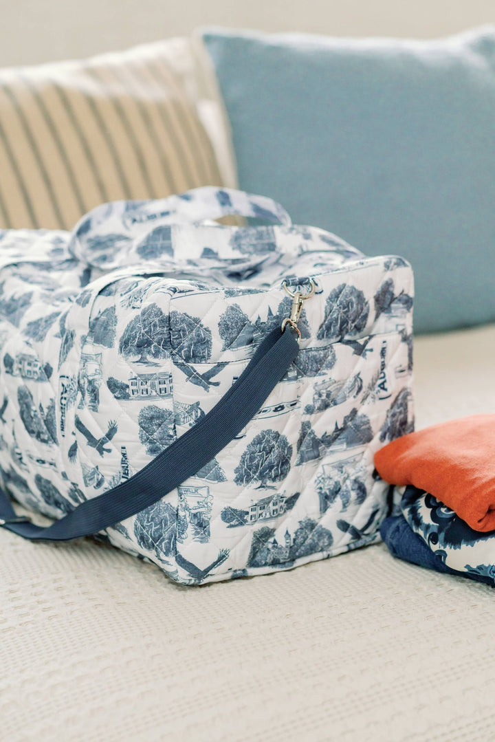 Auburn University Quilted Duffle Bag - Lolo Viv Boutique