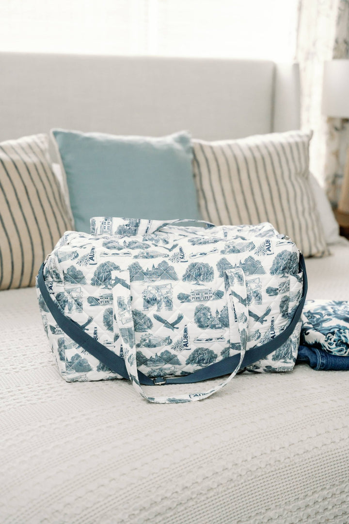 Auburn University Quilted Duffle Bag - Lolo Viv Boutique
