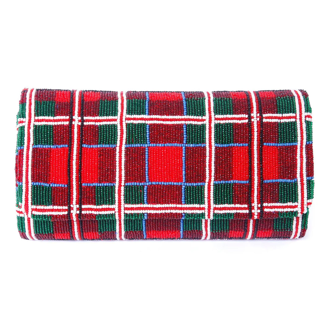 *PREORDER* Tartan Sparkle Clutch