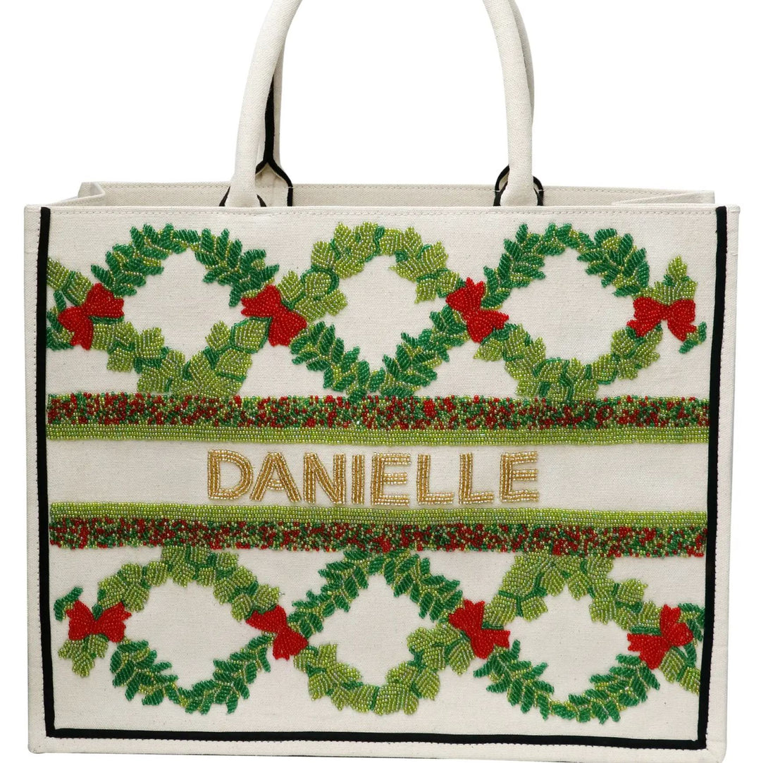 *PREORDER* Holly Day Luxe Tote - Customizable