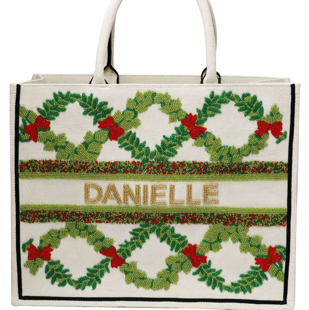 *PREORDER* Holly Day Luxe Tote - Customizable