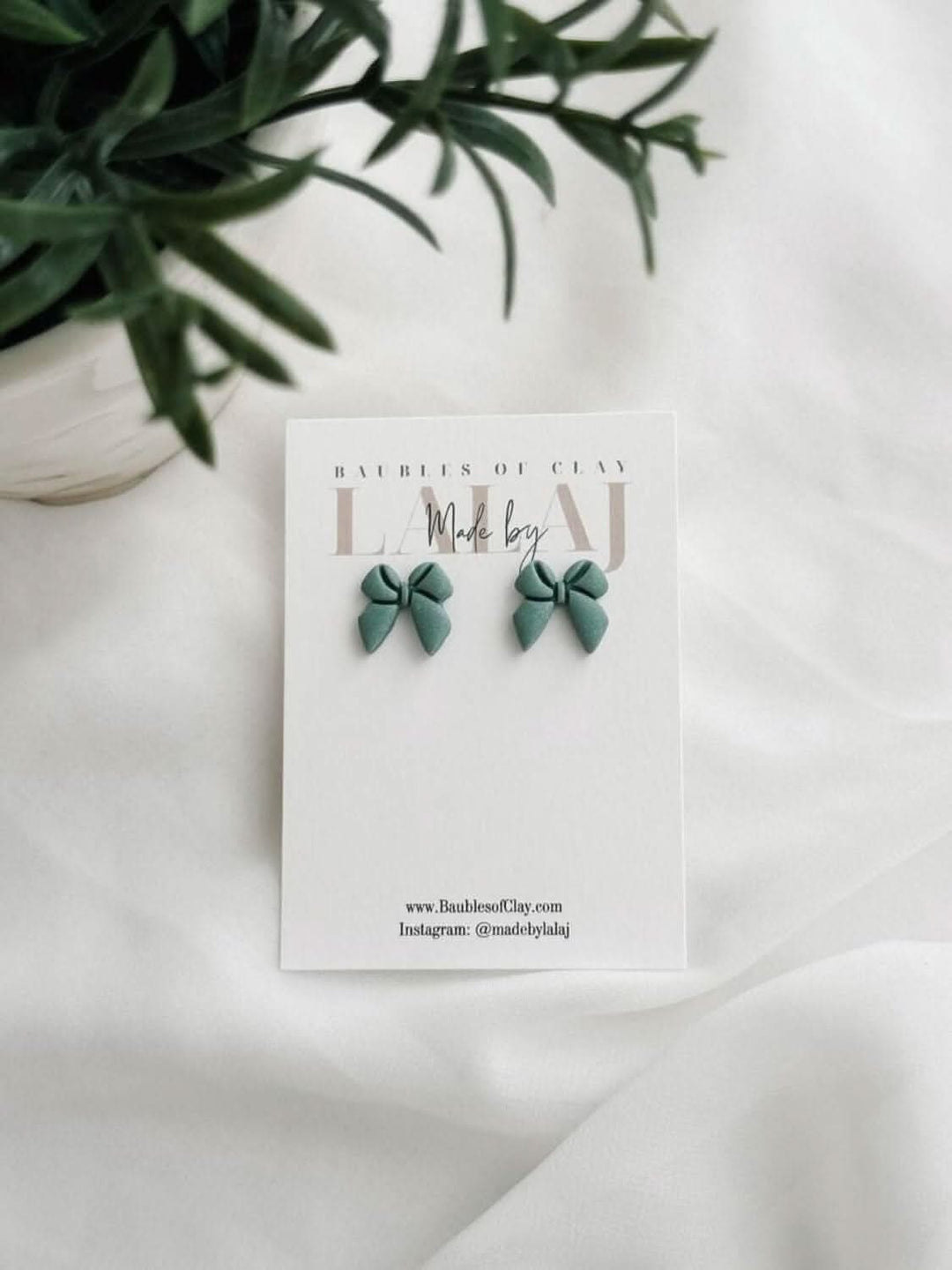 Classy Bow Stud Post Earrings - Lolo Viv Boutique