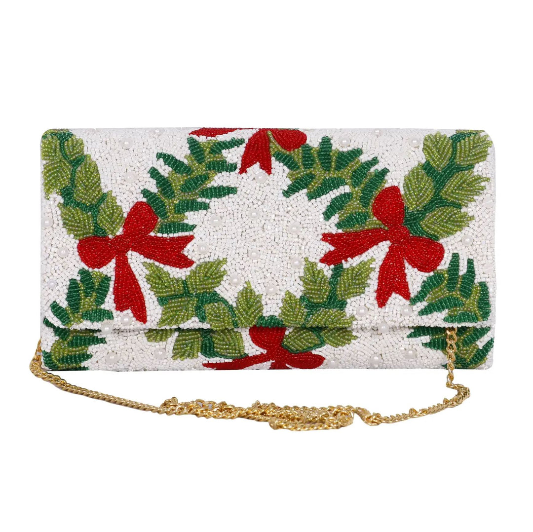 *PREORDER* Wreath Wonder Clutch