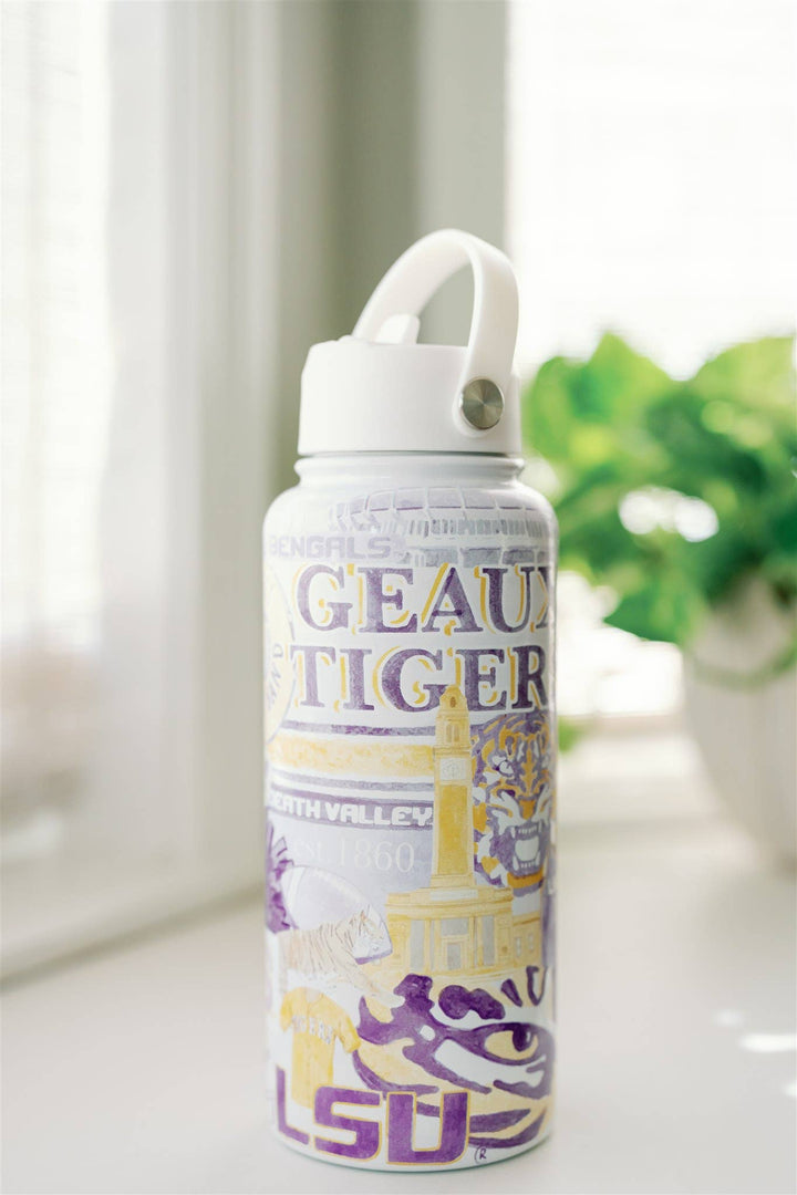 Insulated LSU Water Bottle - Lolo Viv Boutique
