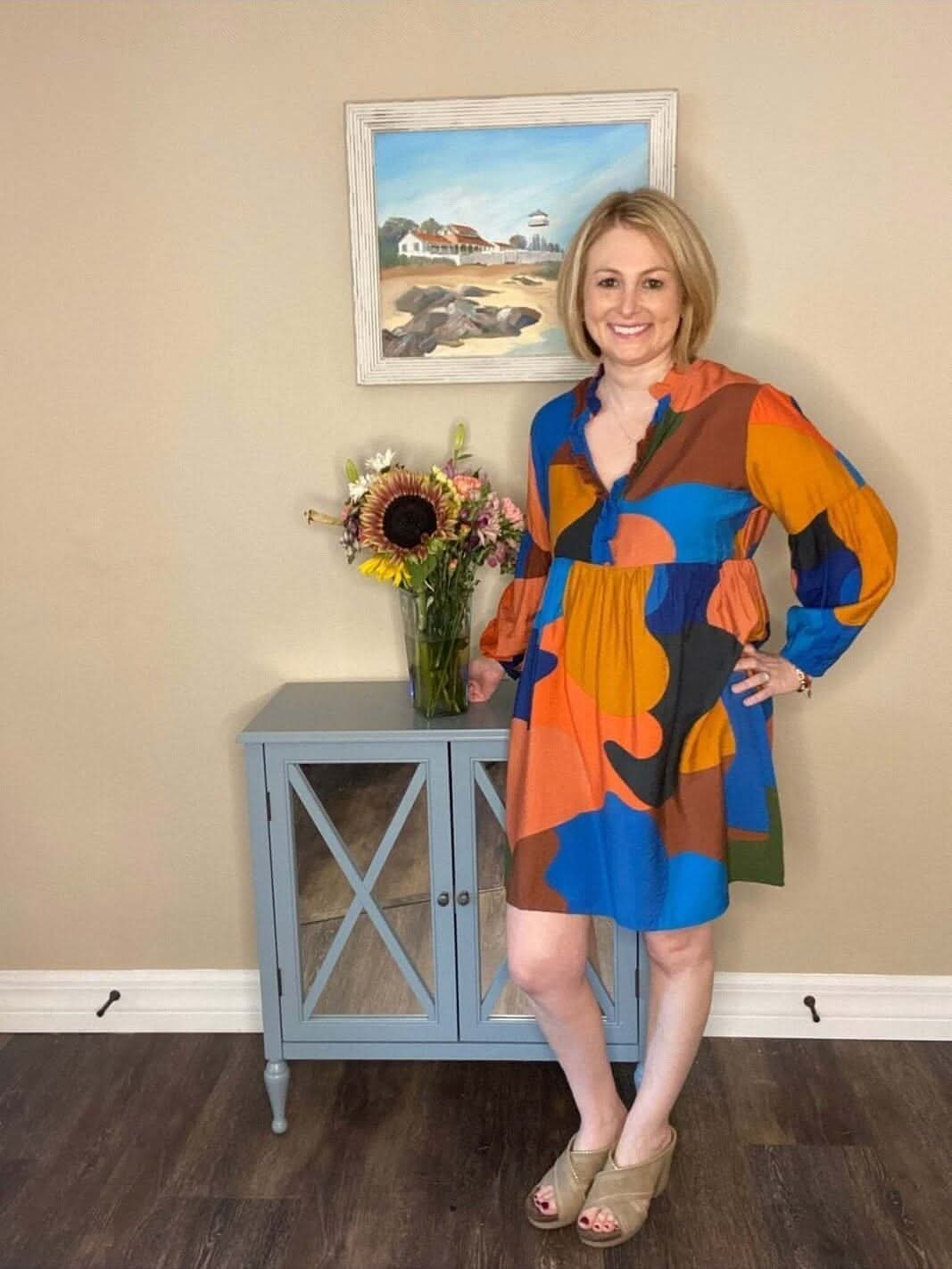 Fade Away Dress - Lolo Viv Boutique