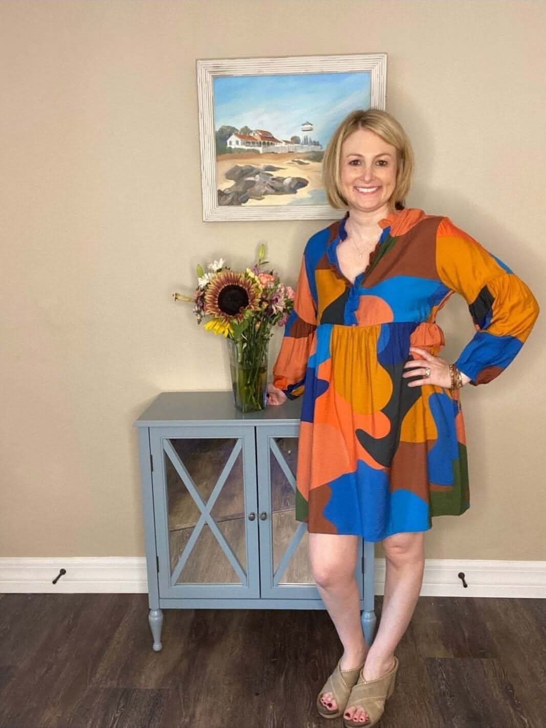 Fade Away Dress - Lolo Viv Boutique