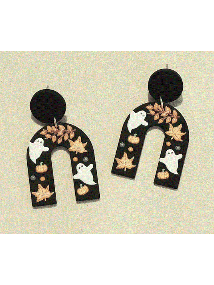 Spooky Ghost Earrings - Lolo Viv Boutique