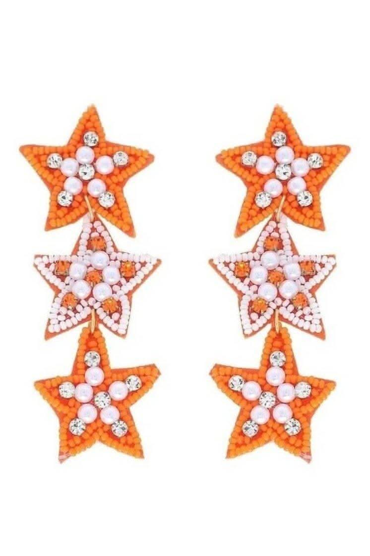 Star Player Earrings - Lolo Viv Boutique