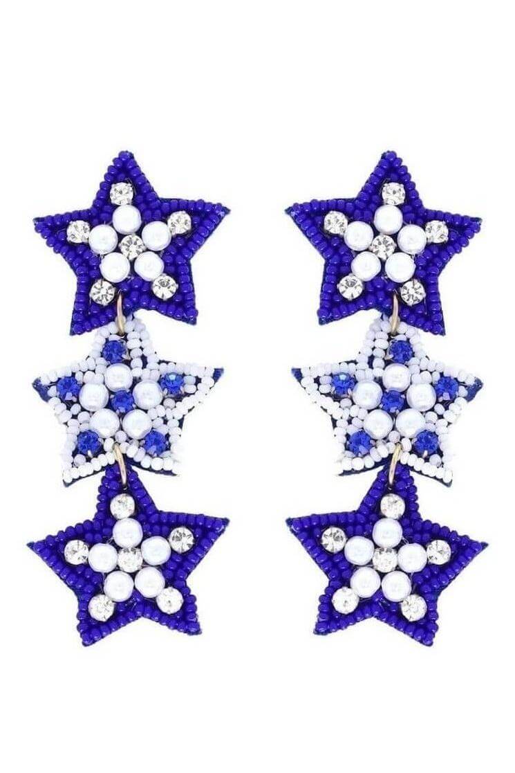 Star Player Earrings - Lolo Viv Boutique