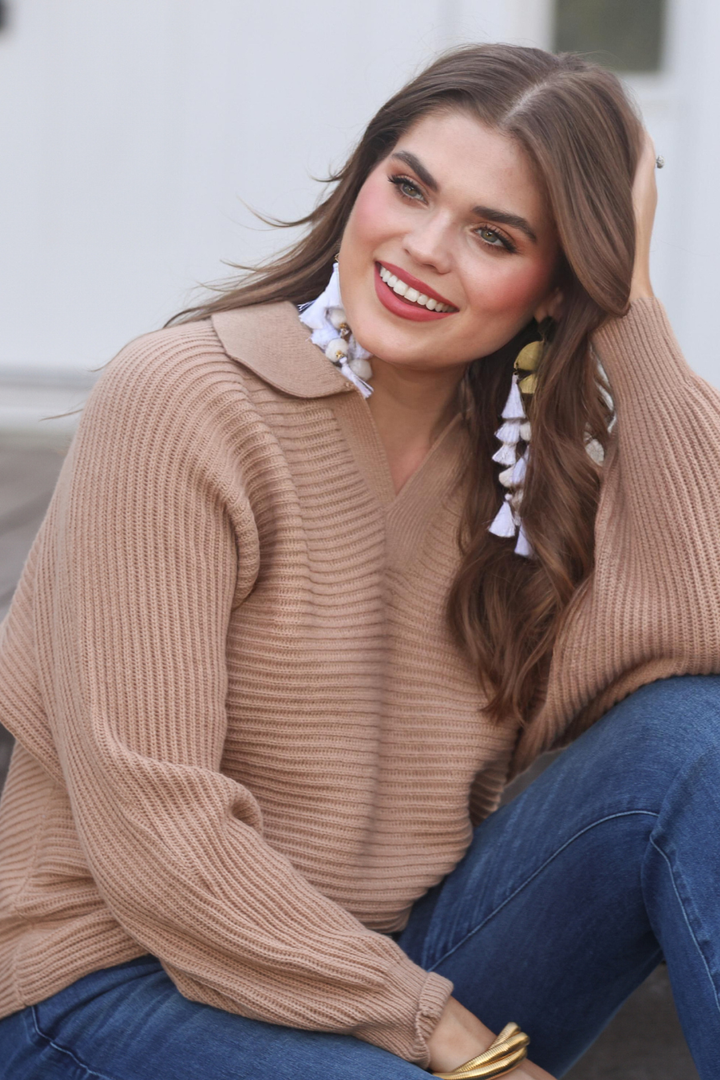 Haven Collar Knit - Reg & Curvy