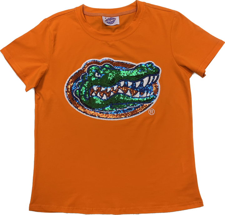 Gator Spirit Sequin Tee