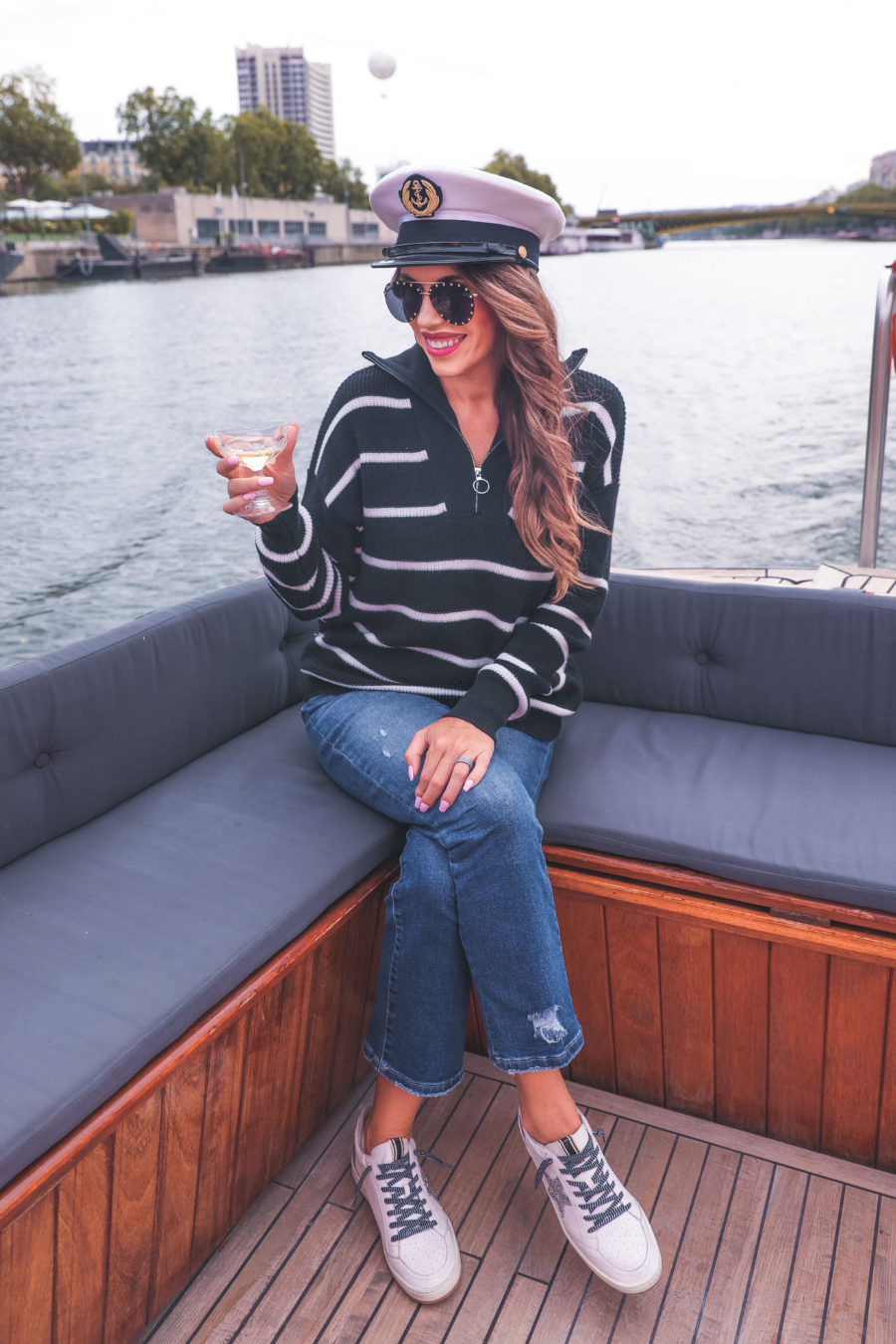 City Stripe Pullover - Curvy