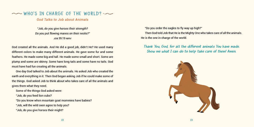 A Year of Bible Animal Stories
