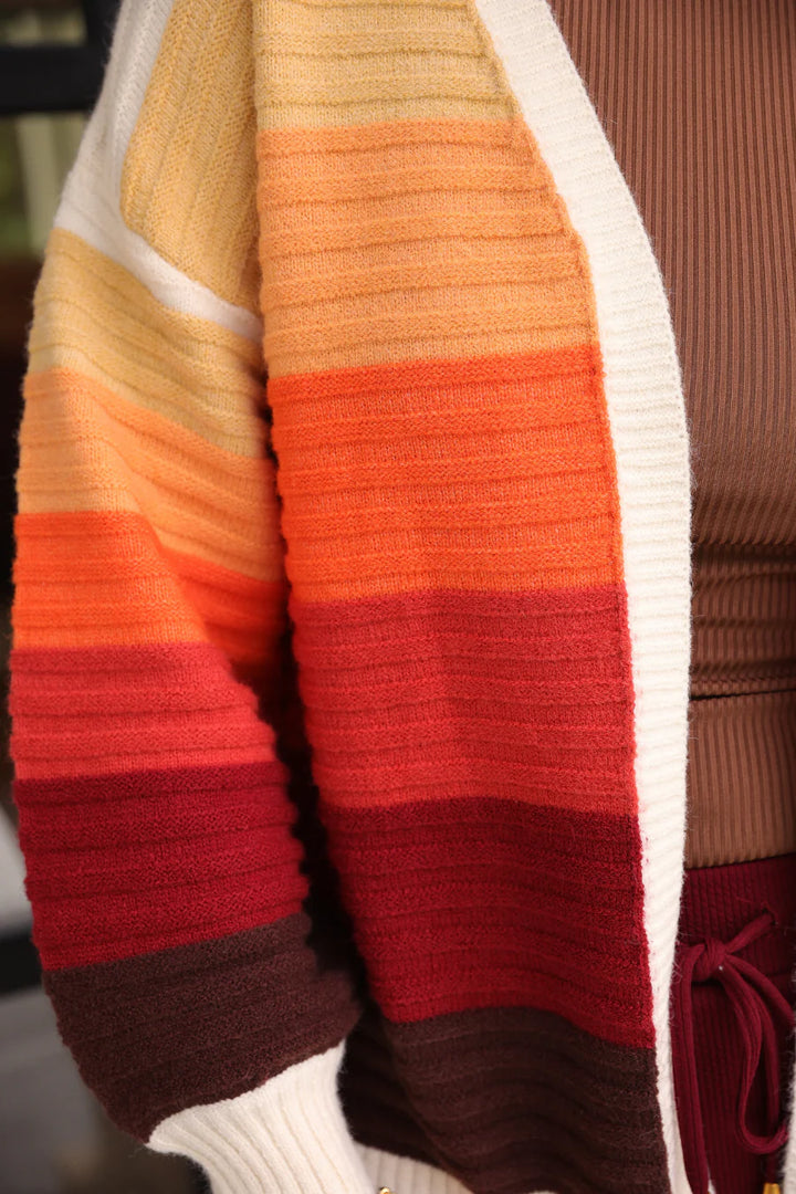 *PREORDER* Cider Sunset Cardigan - Reg & Curvy