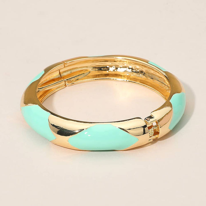 Mint Mosaic Bangle
