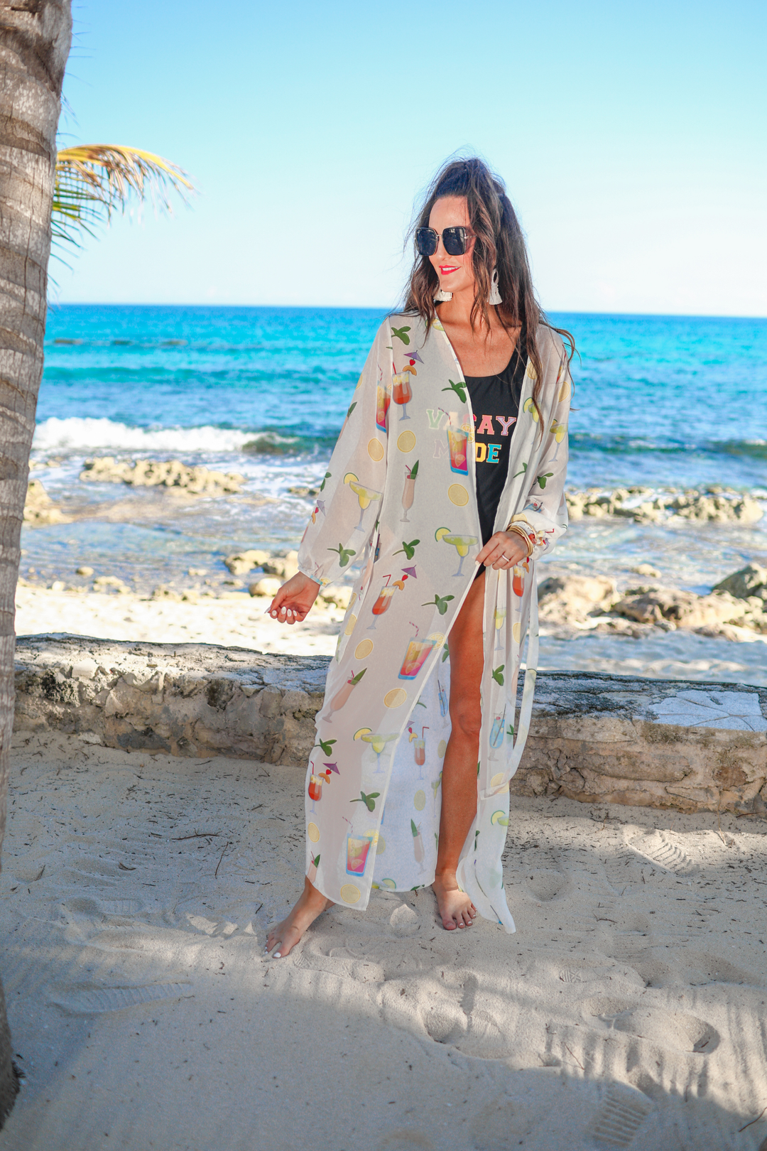 Sip Happens Resort Cover-Up - Curvy