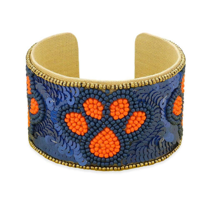 Game Day Sequin Paw Bracelets