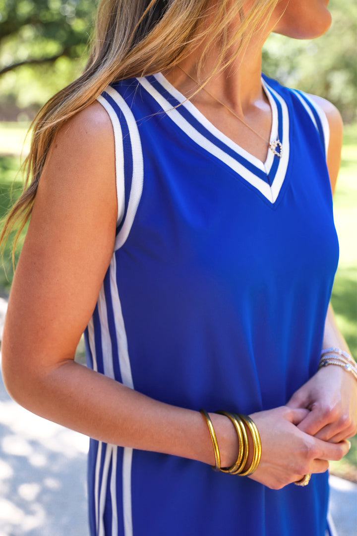*PREORDER* Kickoff Tunic Set in Blue - Reg & Curvy