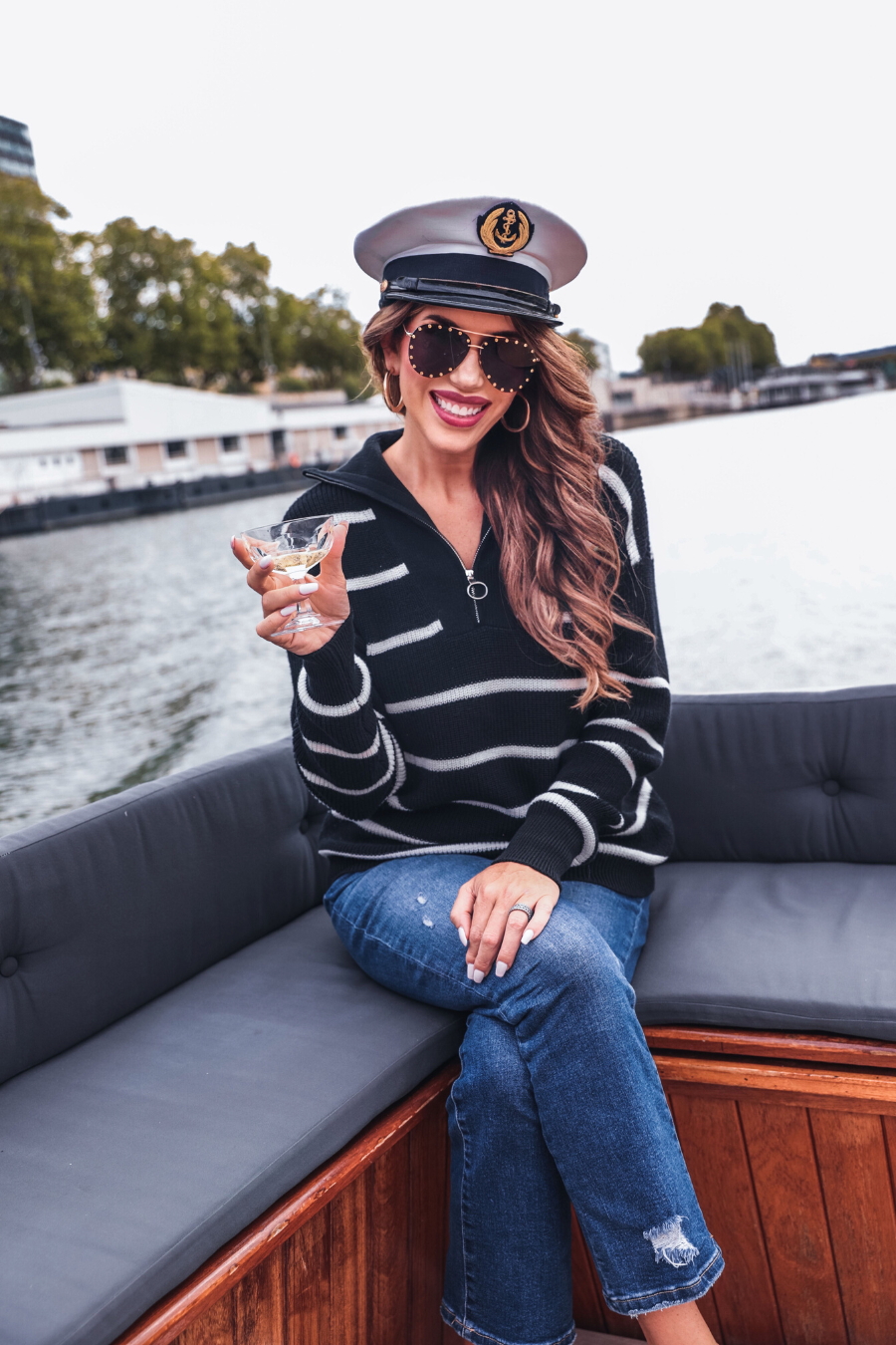 City Stripe Pullover - Curvy