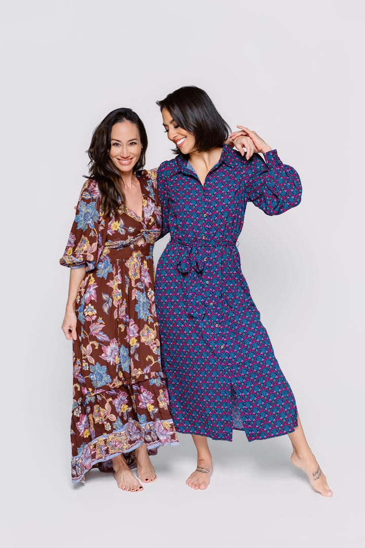 Afterglow Floral Maxi Dress