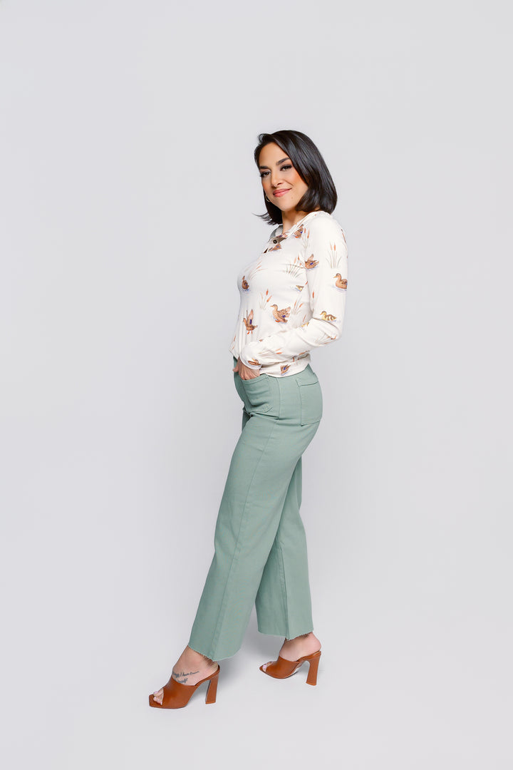 Sage Advice Wide Leg Pants - Reg & Curvy