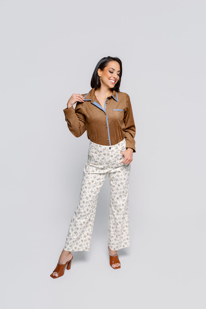 Blue Ridge Suede Top