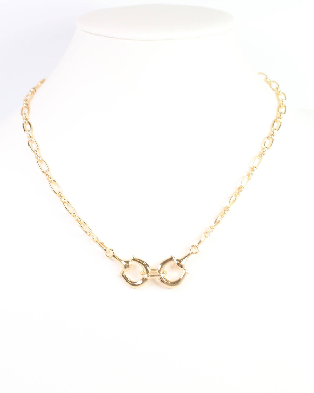 Saddle Chic Necklace in Gold