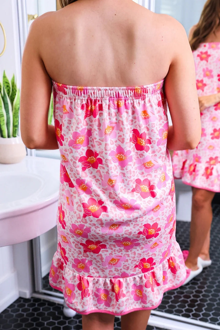 *PREORDER* Pink Petals & Prep Bath Wrap