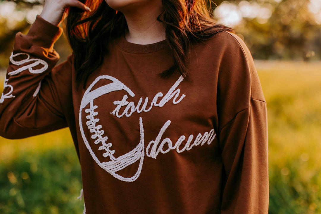 Touch Down Triumph Pullover - Reg & Curvy