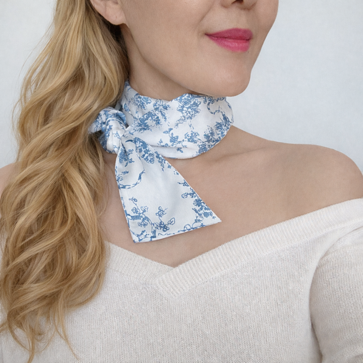 French Kiss Toile Hair Scarf