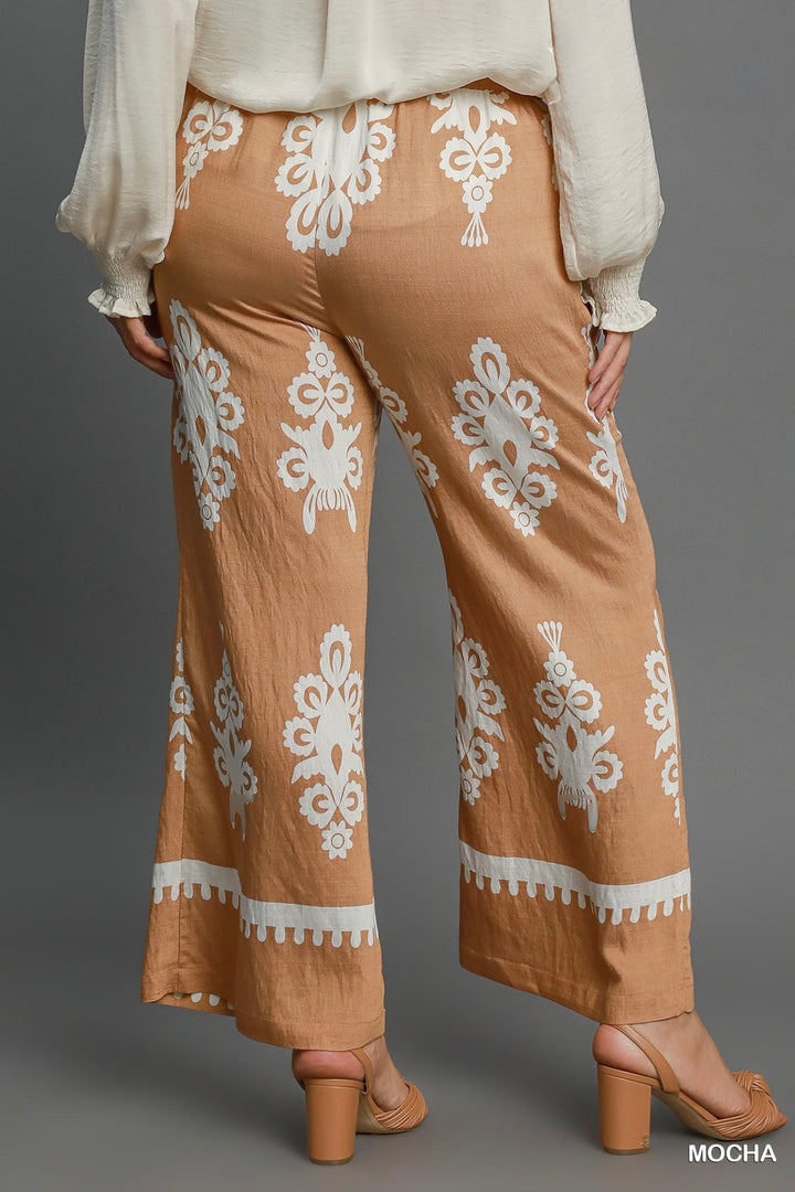 The Mocha Muse Flow Pants - Curvy