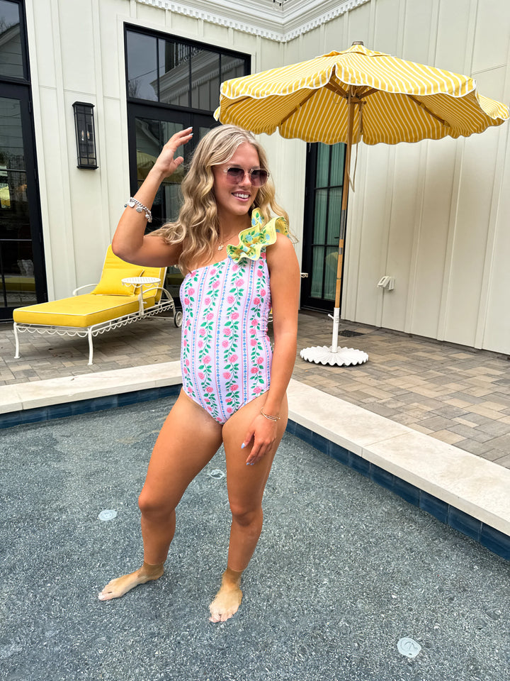 *PREORDER* Floral Sunset Swim Set - Reg & Curvy