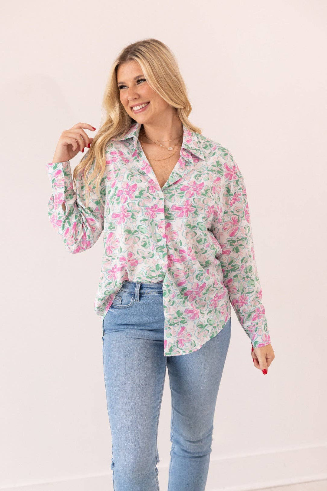 Blossom Button Up - Reg & Curvy