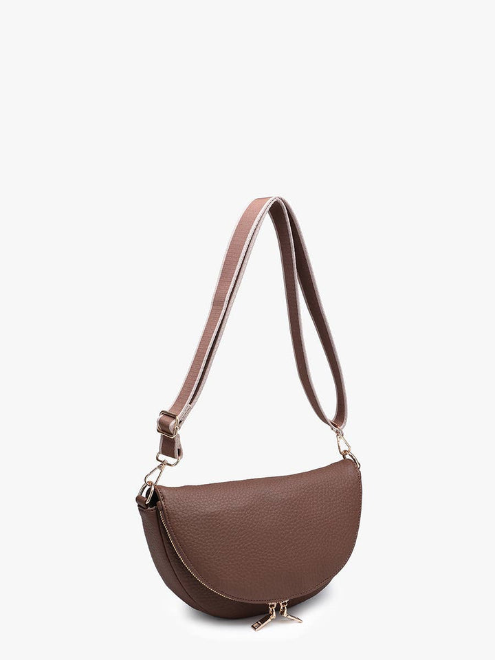 Fall Around Town Crescent Crossbody - 2 Colors