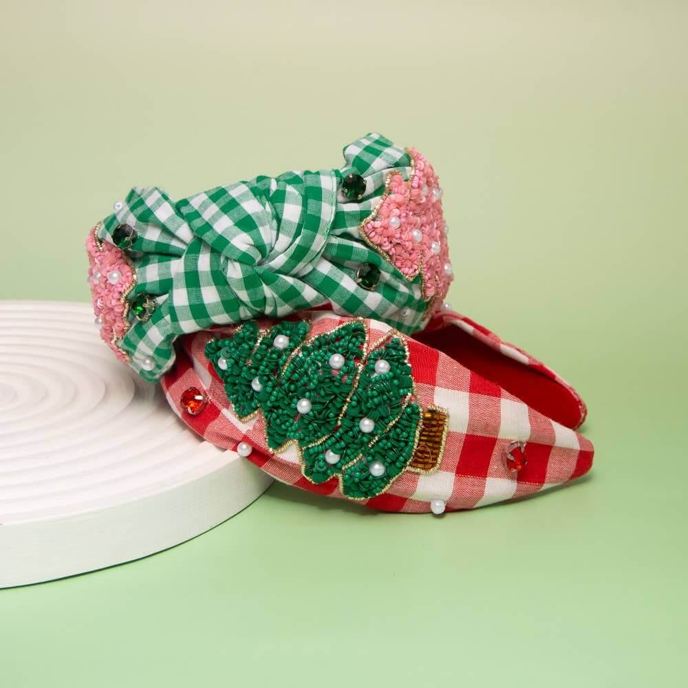Merry Checkmas Headband