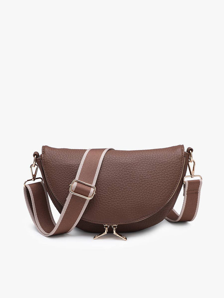 Fall Around Town Crescent Crossbody - 2 Colors
