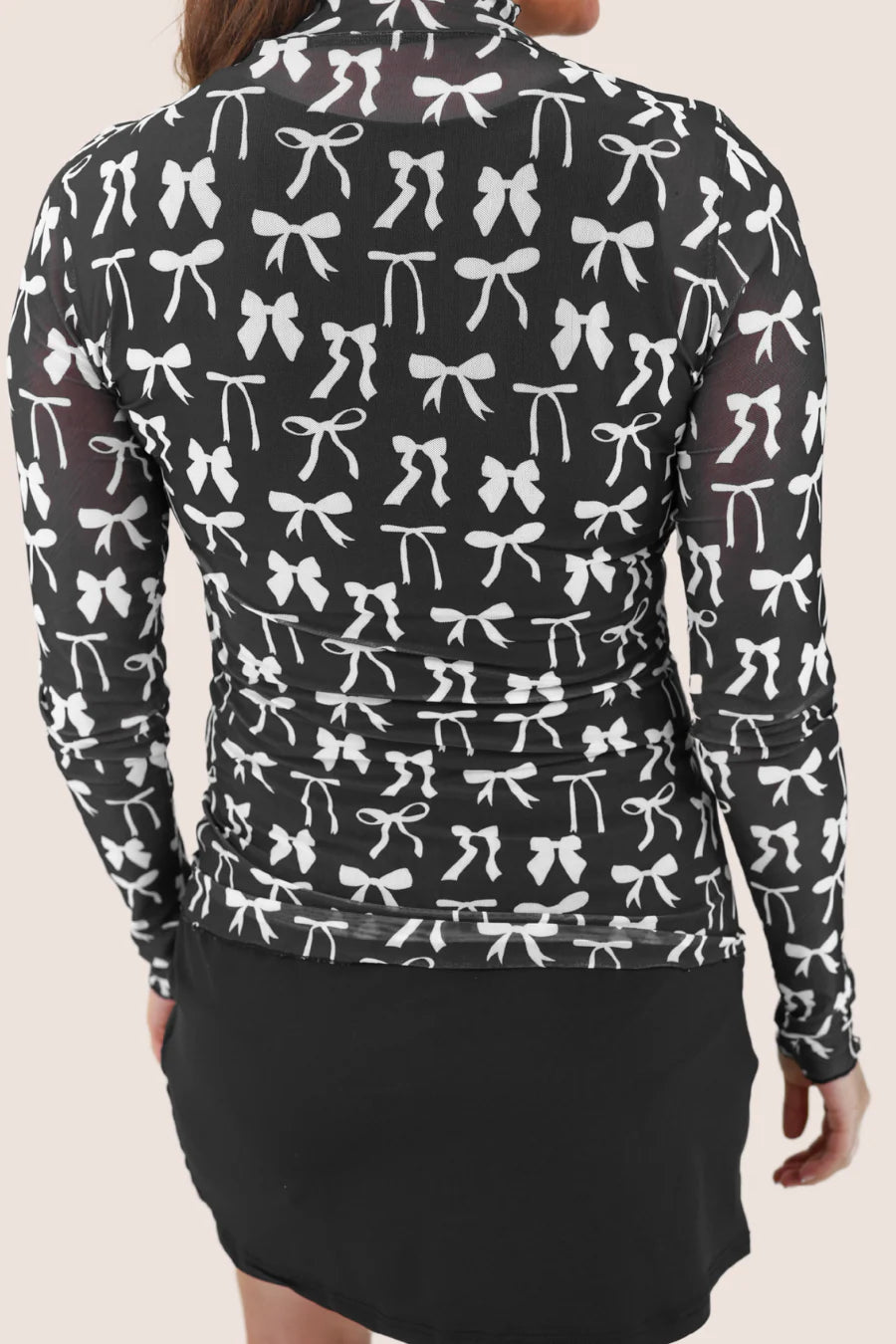 Tie It Together Mesh Top - Reg & Curvy