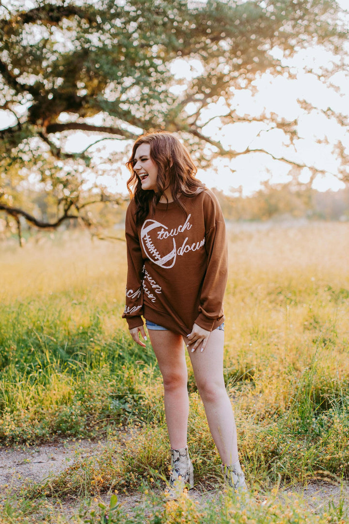 Touch Down Triumph Pullover - Reg & Curvy