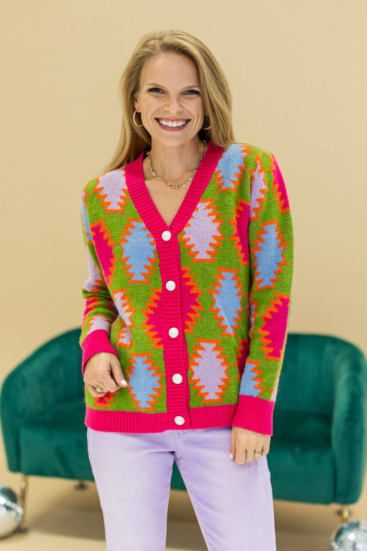 The Desert Mirage Cardigan - Curvy