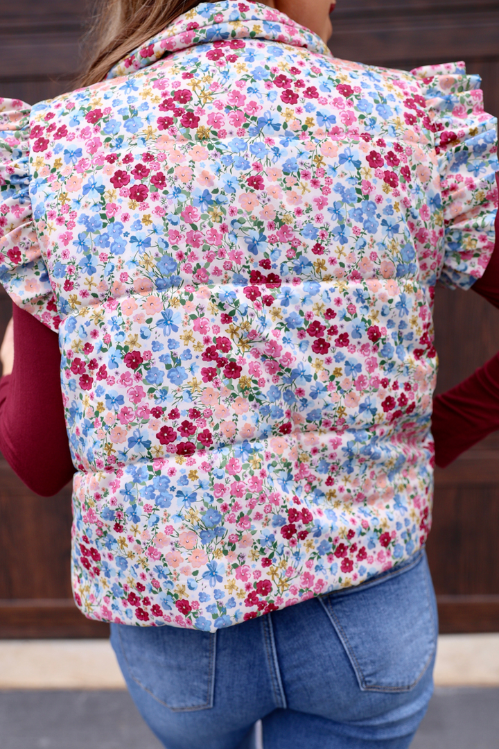 Garden Stroll Puffer Vest - Reg & Curvy