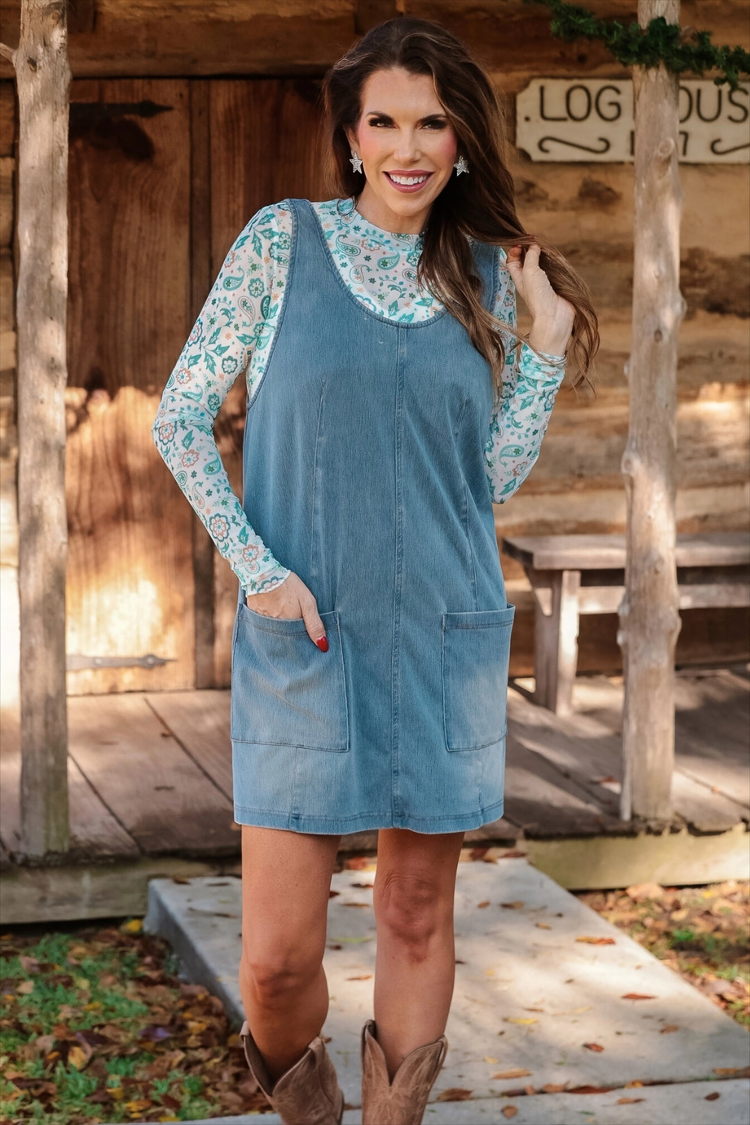 Backroads Buckle Jumper - Reg & Curvy