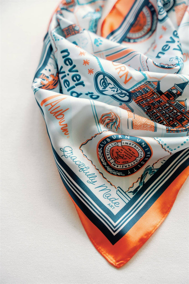 Auburn University Silk Scarf