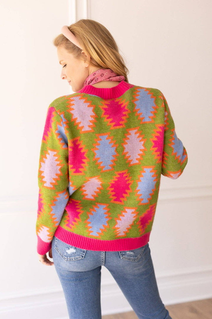 The Desert Mirage Cardigan - Curvy