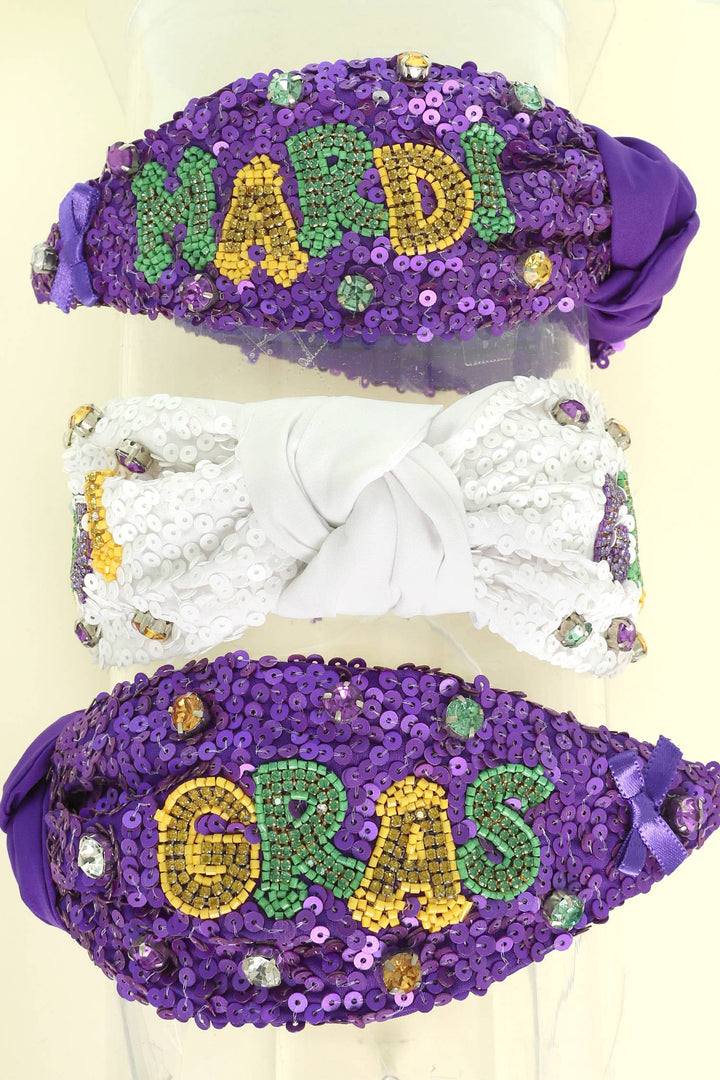 The Bead Queen Sequin Headband