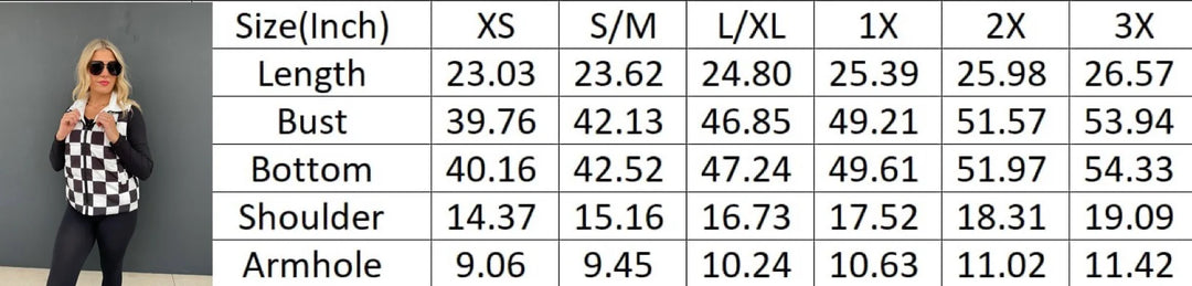 Western Puffer Vest - Curvy